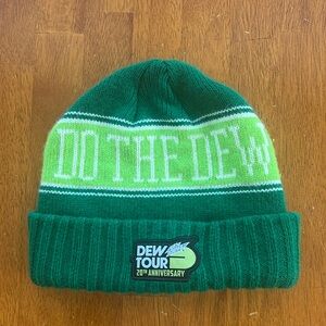 Green Mountain Dew Snow hat